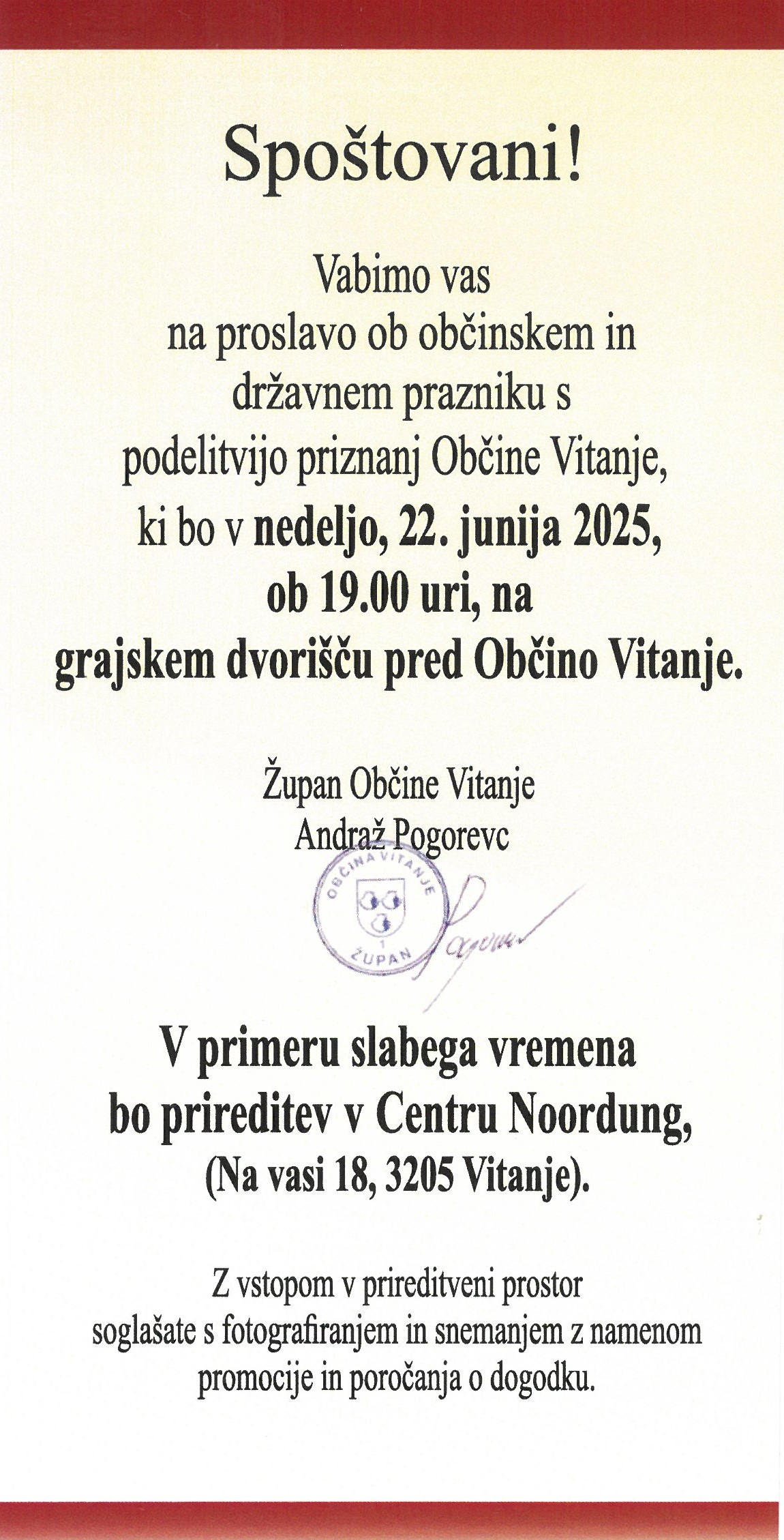 Vabilo
